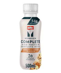 MyProtein x Müller Complete Shake Cookies & Cream — 500ml